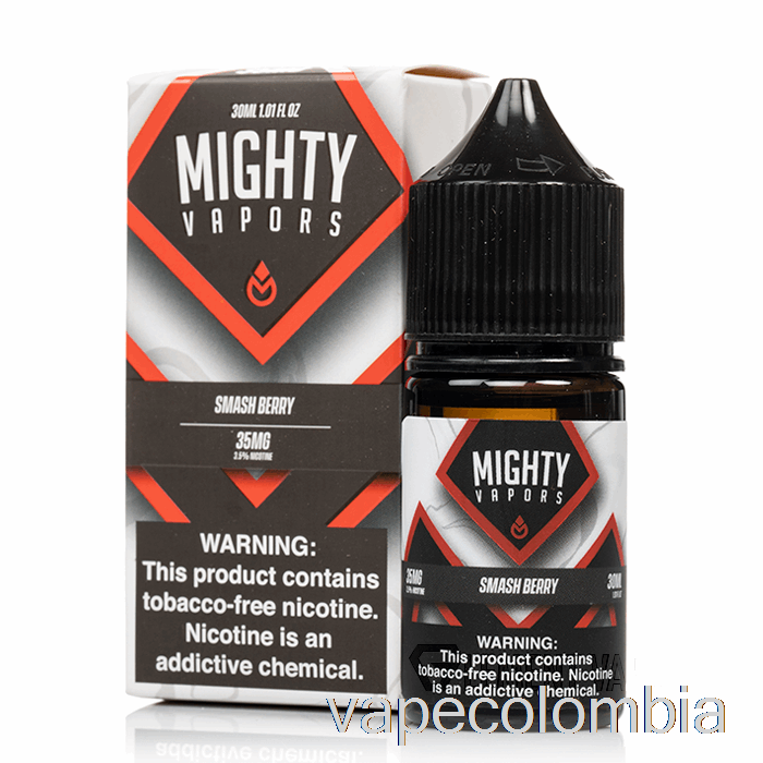 Kit De Vape Completo Smash Berry - Sales De Vapores Poderosos - 30ml 35mg